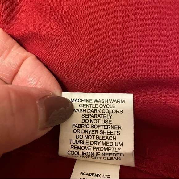 MAGELLAN Outdoors Angler Fit Red Short Sleeve Fishing‎ Shirt Men’s 2XL - Picture 10 of 10